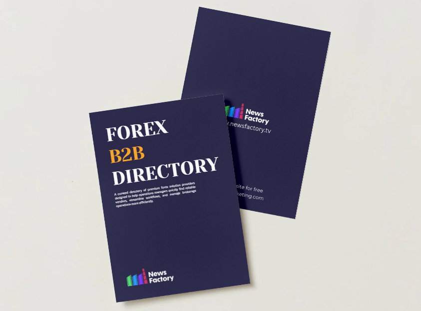 Forex B2B Directory — front and back covers shown together